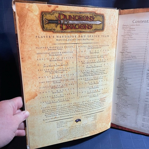 VTG 2000 Dungeons & Dragons Player’s Handbook - Core Rulebook 1 (no disc) - Picture 4 of 4